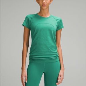 Lululemon Swiftly Tech Short Sleeve 2.0 Top Size 8 NWT! Cascadia Green
